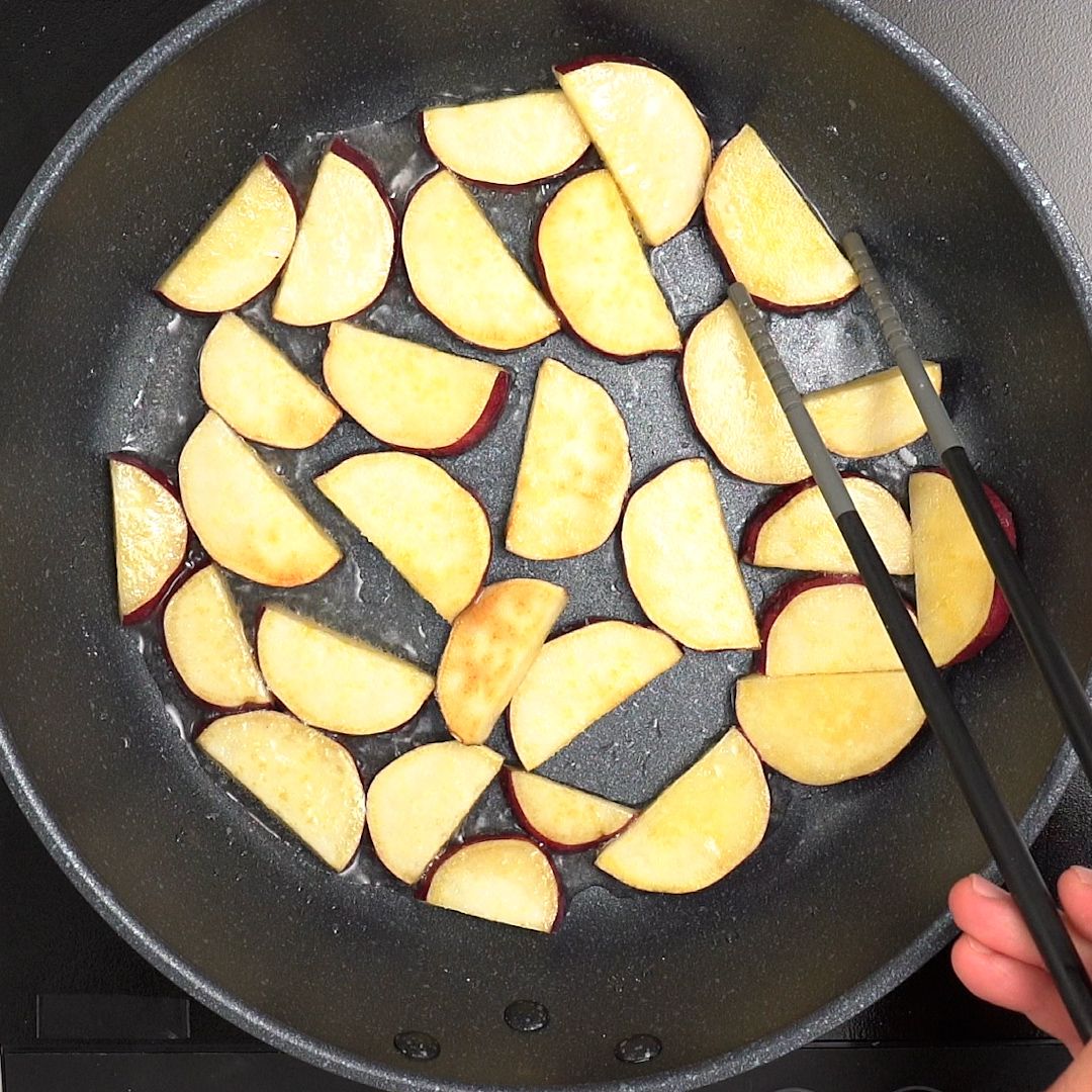 DeepFried Tofu and Sweet Potato with Dashi Sauce Taste of Japan